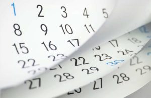Calendrier des réunions ou rencontres AJIR