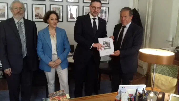 Remise du rapport AJIR aux autorités concernées