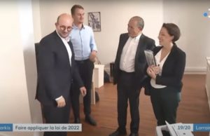 Reportage TV – Faire appliquer la loi de 2022