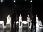 Amar Taher à la représentation de la pièce « Chœur de Harkis » à Paris